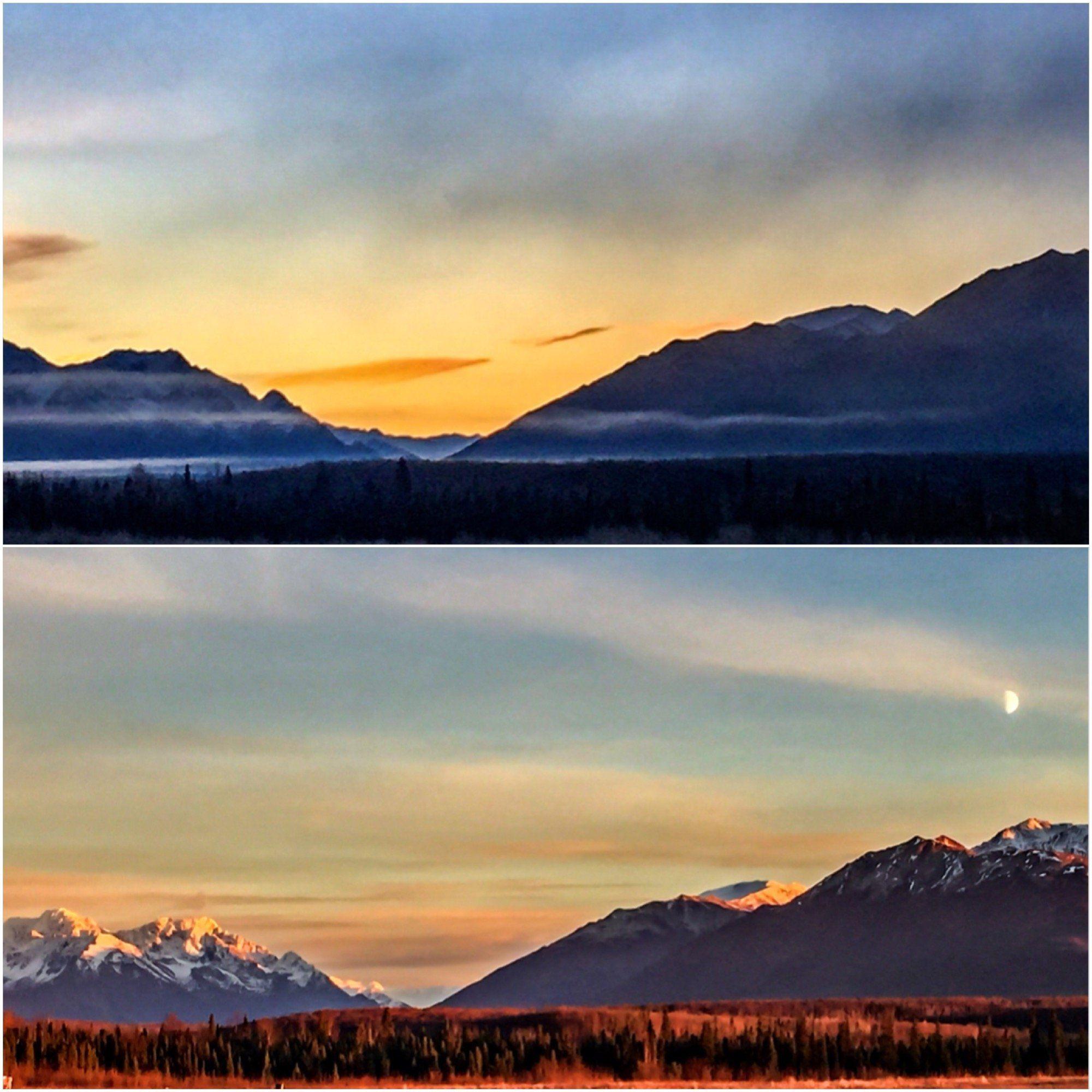 Alaska Sunset Wallpapers Top Free Alaska Sunset Backgrounds   4983118 