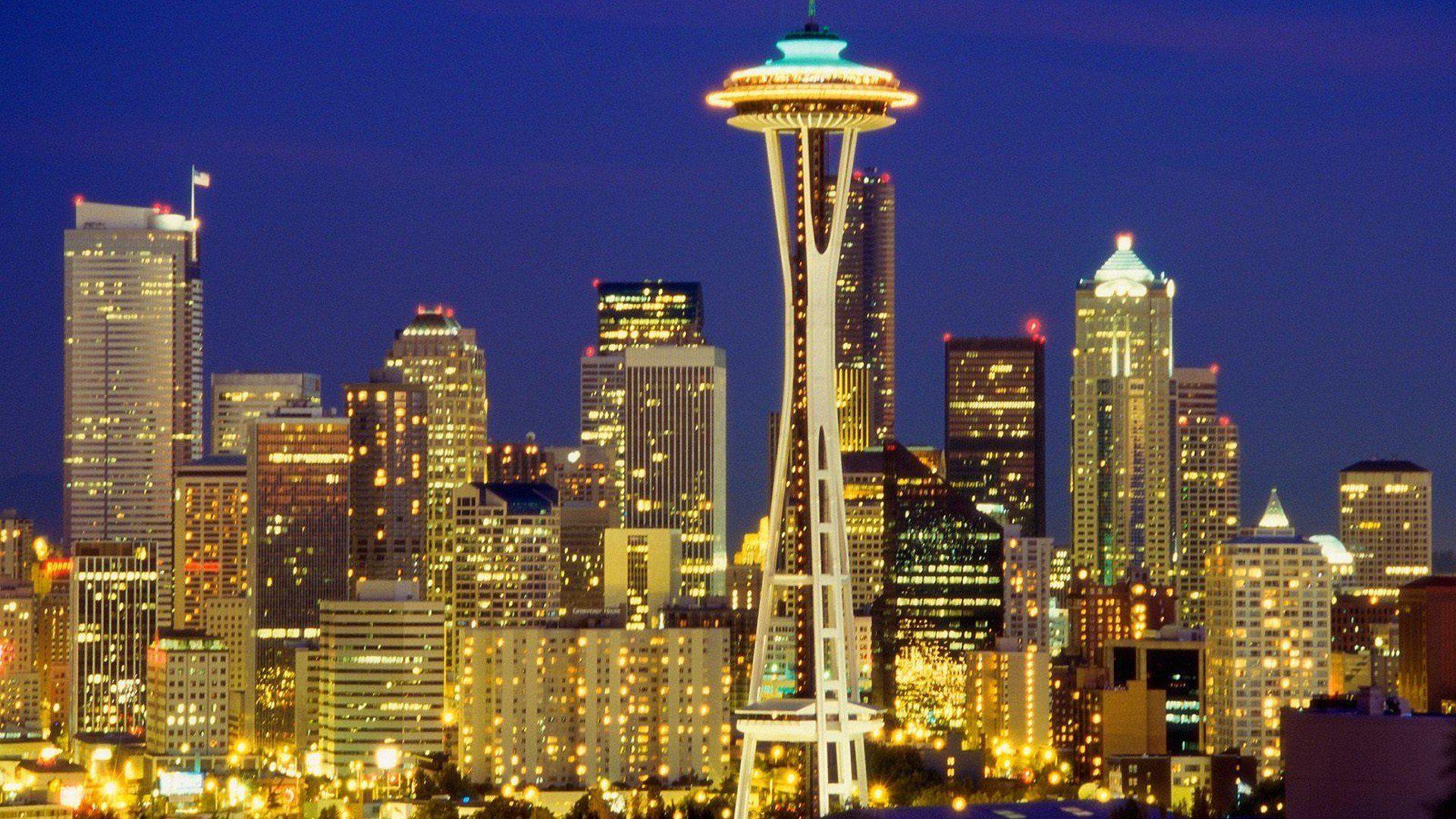 1920x1080 Seattle City Wallpaper