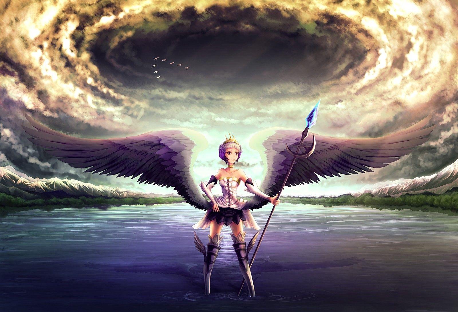 1600x1093 Download Wallpaper, Download water clouds wings weapons odin sphere gwendolyn anime girls 1600x1093 wallpaper Animals HD Wallpaper, Hi Res Animals Wallpaper, High Definition Wallpaper