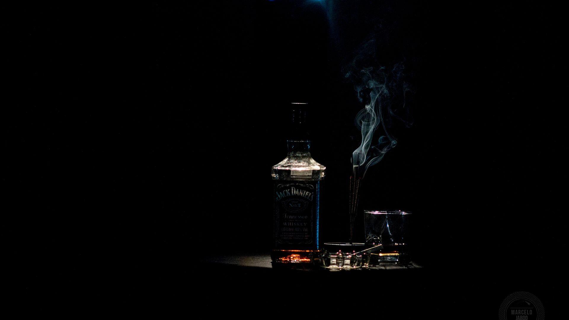 1920x1080 Liquor Close Up Black HD Wallpaper
