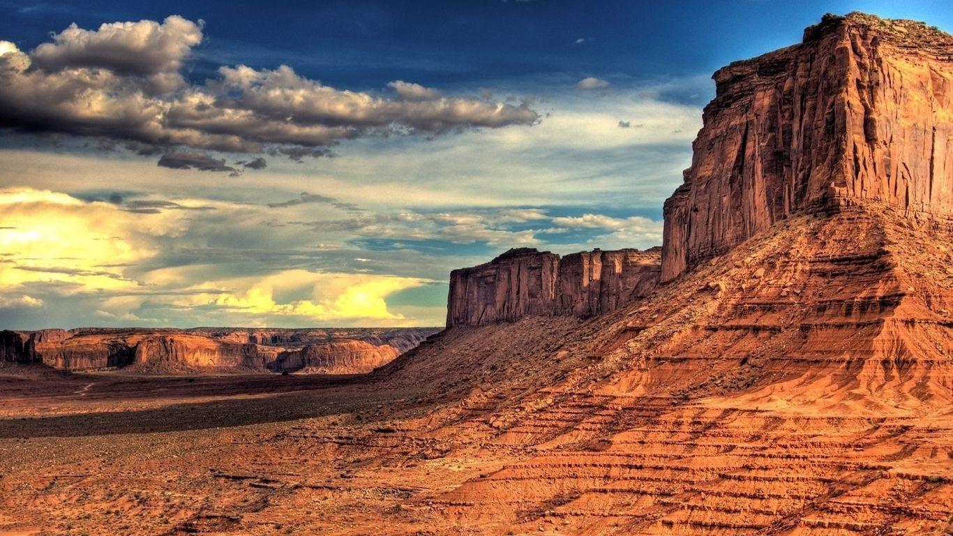 1366x768 Desert Wallpaper and Background Imagex768