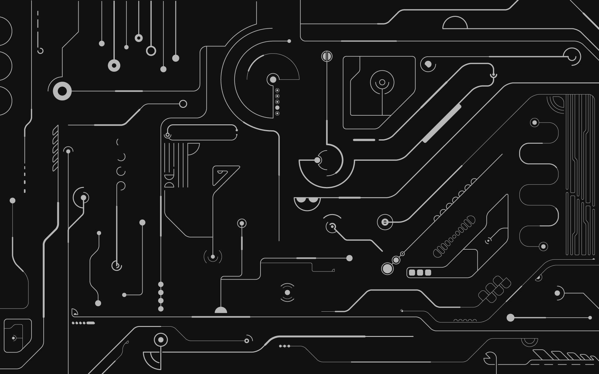 1920x1200 White Technology Wallpaper