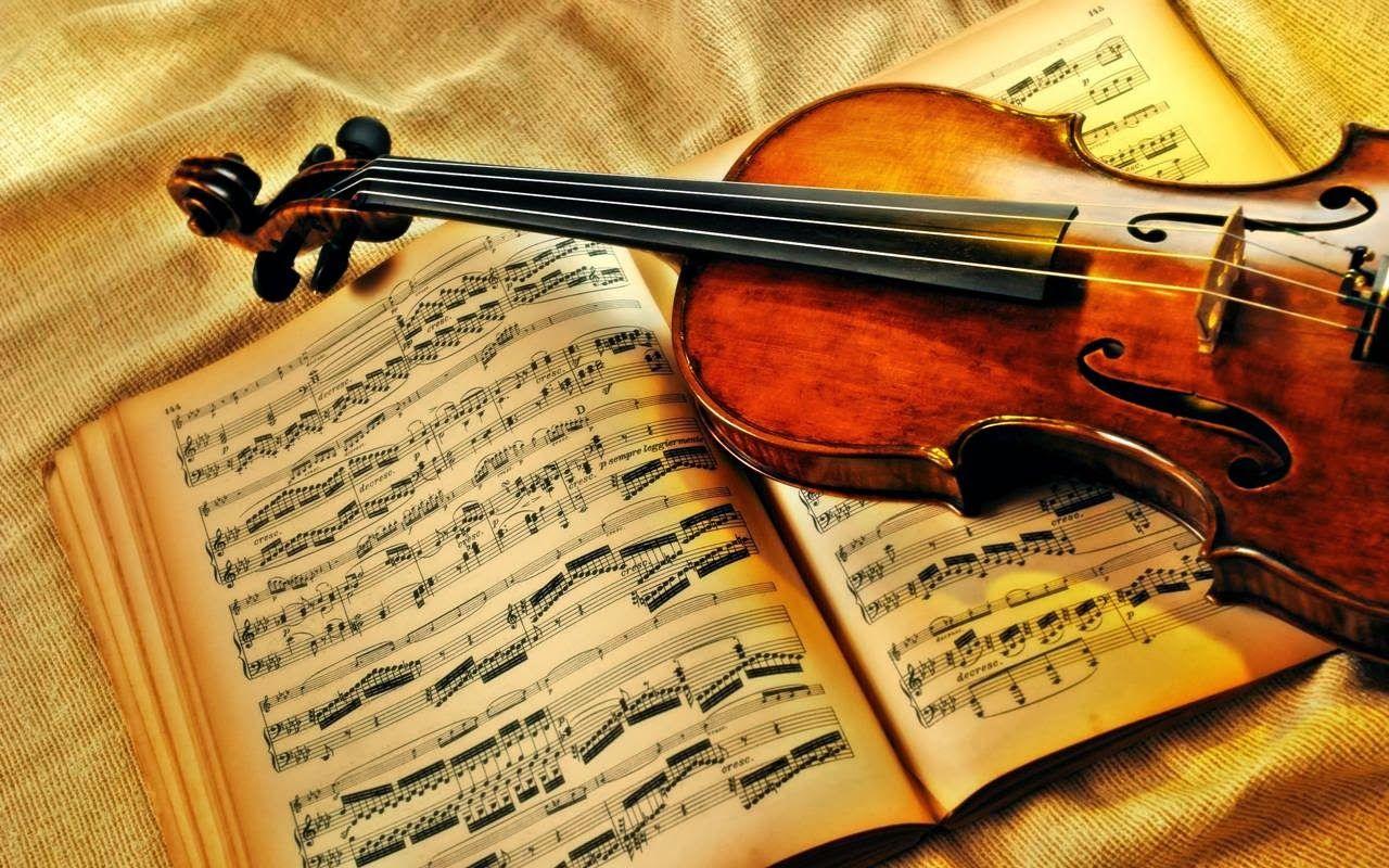 1280x800 Piano and Violin Wallpaper