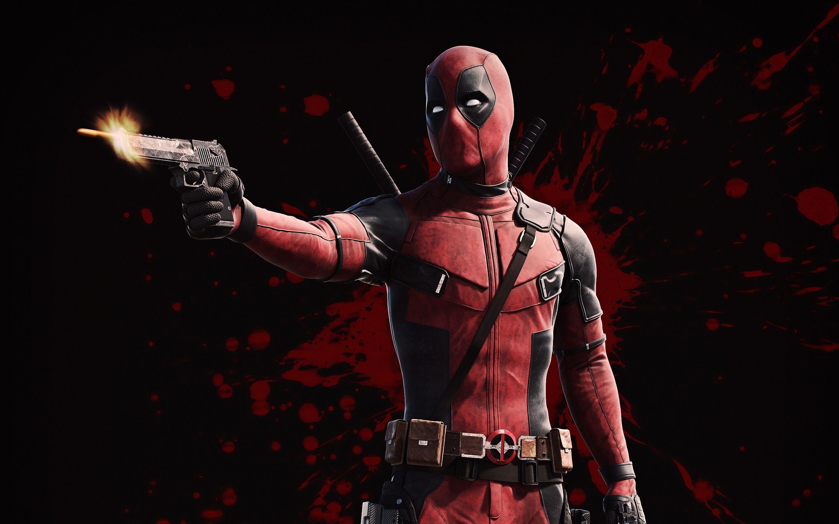 2880x1800 Wallpaper Ryan Reynolds, Deadpool gun 2880x1800 HD Picture, Image