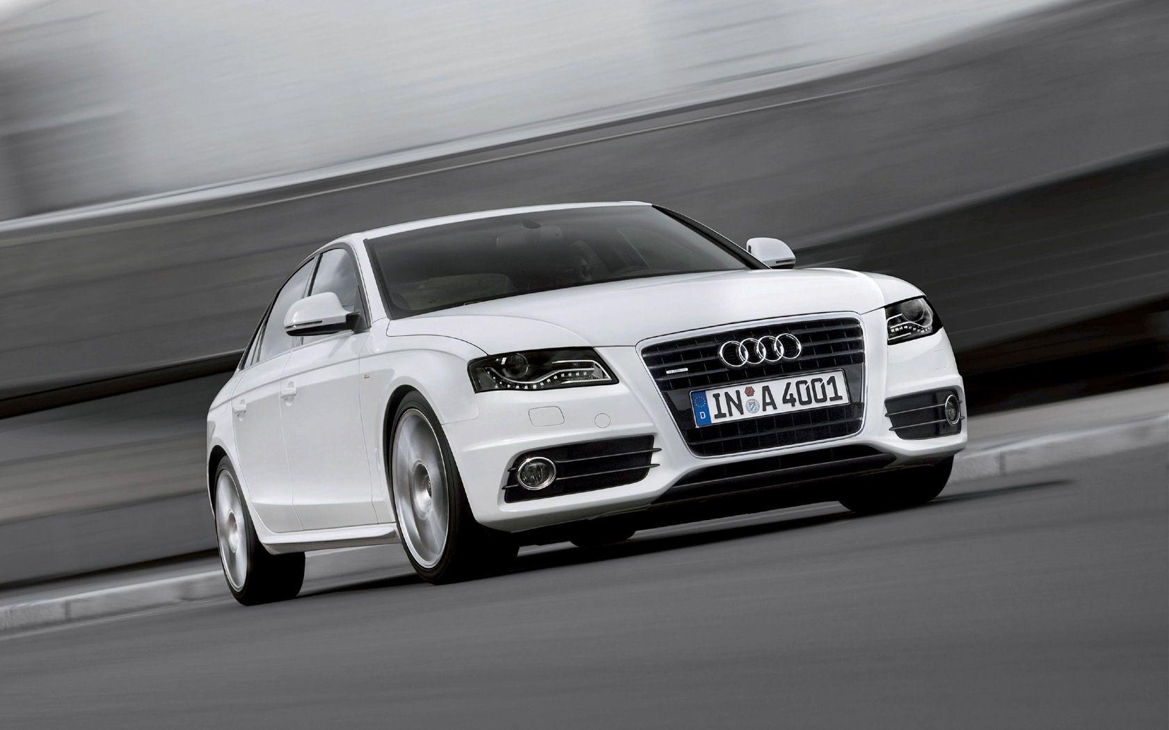 1680x1050 Audi A4 Desktop Wallpaper A4 White