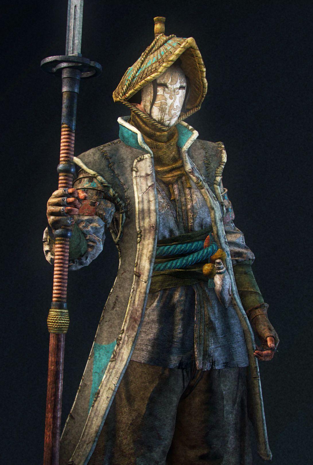 1091x1622 FOR HONOR by Vince Rizzi on ArtStation. Samurai