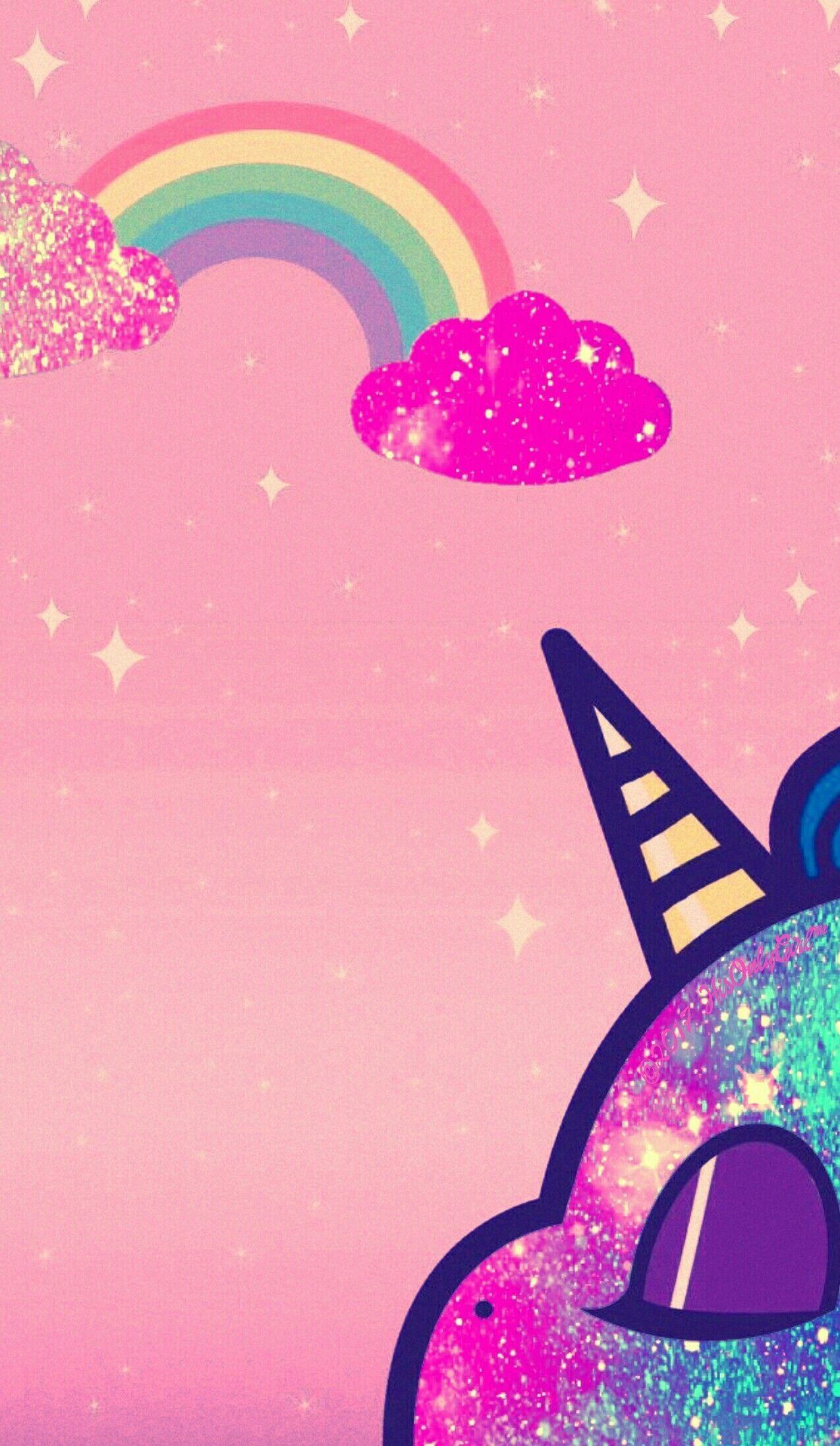 1275x2193 Pink Unicorn Wallpaper