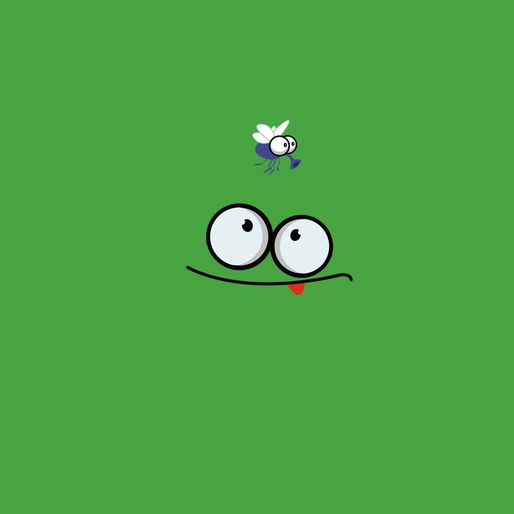 1024x1024 Funy Cute iPad Wallpaper