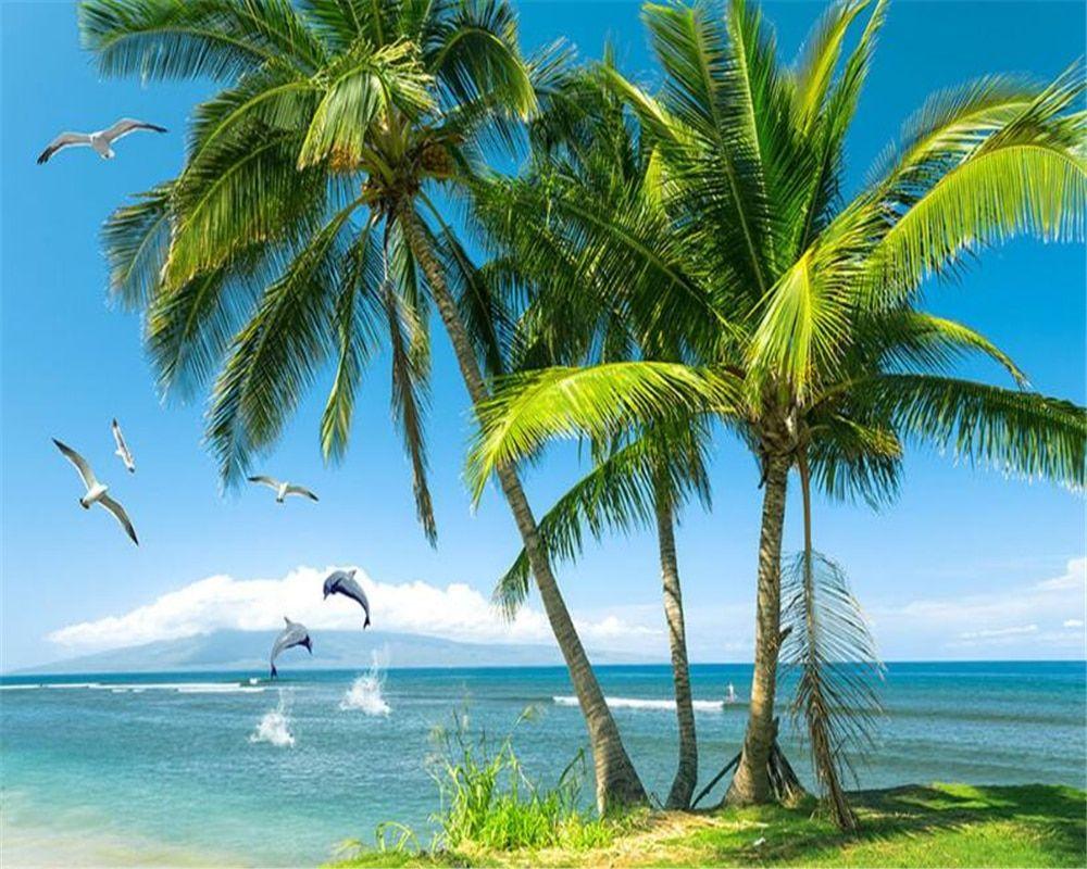 1000x800 Beach Coconut Tree Wallpaper HD