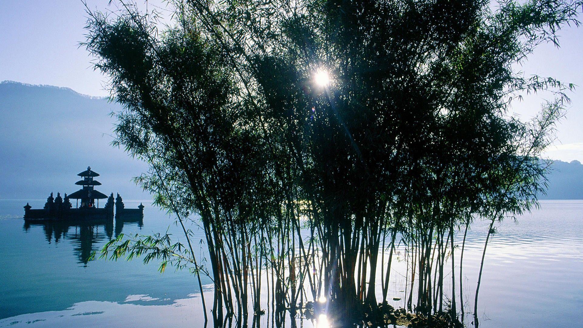 1920x1080 Sunrise Indonesia Asia temples bali wallpaperx1080