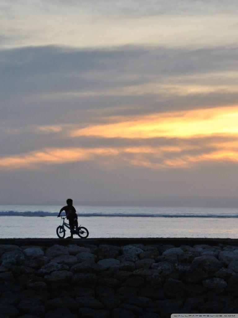 768x1024 Sunrise Sanur Bali Beach Wallpaper. Full HD Wallpaper