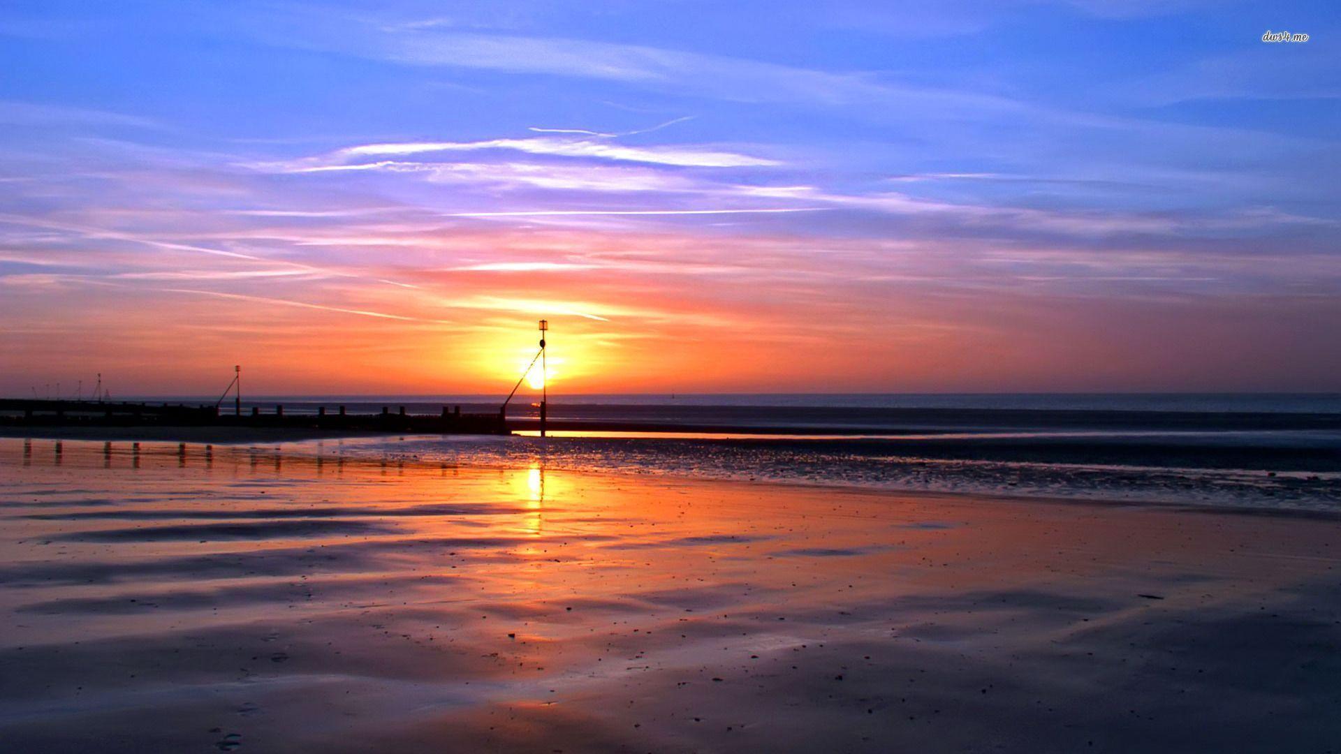1920x1080 Sunset in Bali wallpaper wallpaper