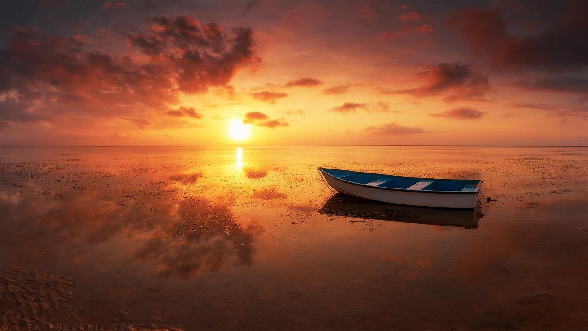 1920x1080 Sunrise in Bali coast [1920x1080]