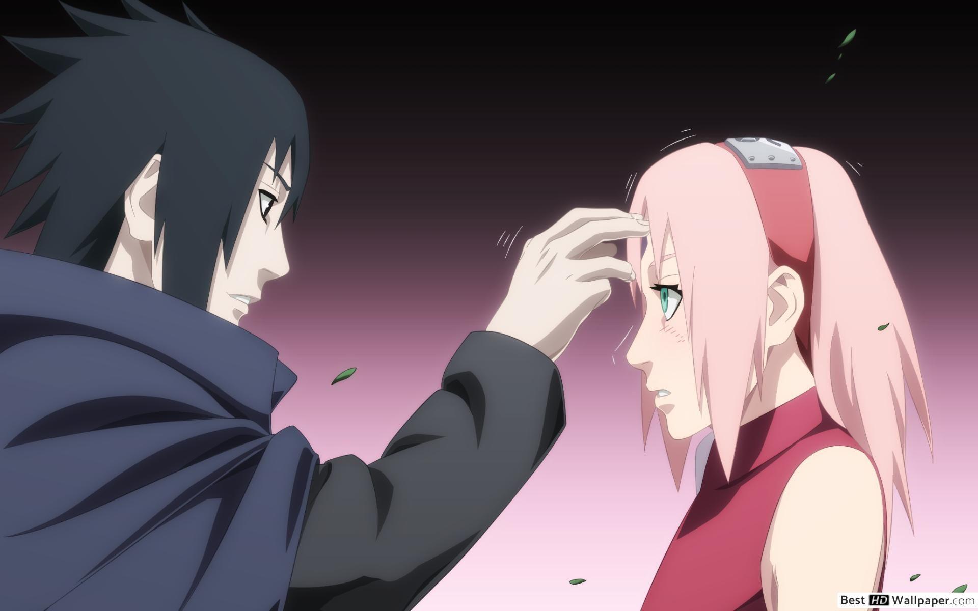 1920x1200 Naruto Shippuden Haruno, Sasuke Uchiha HD wallpaper download
