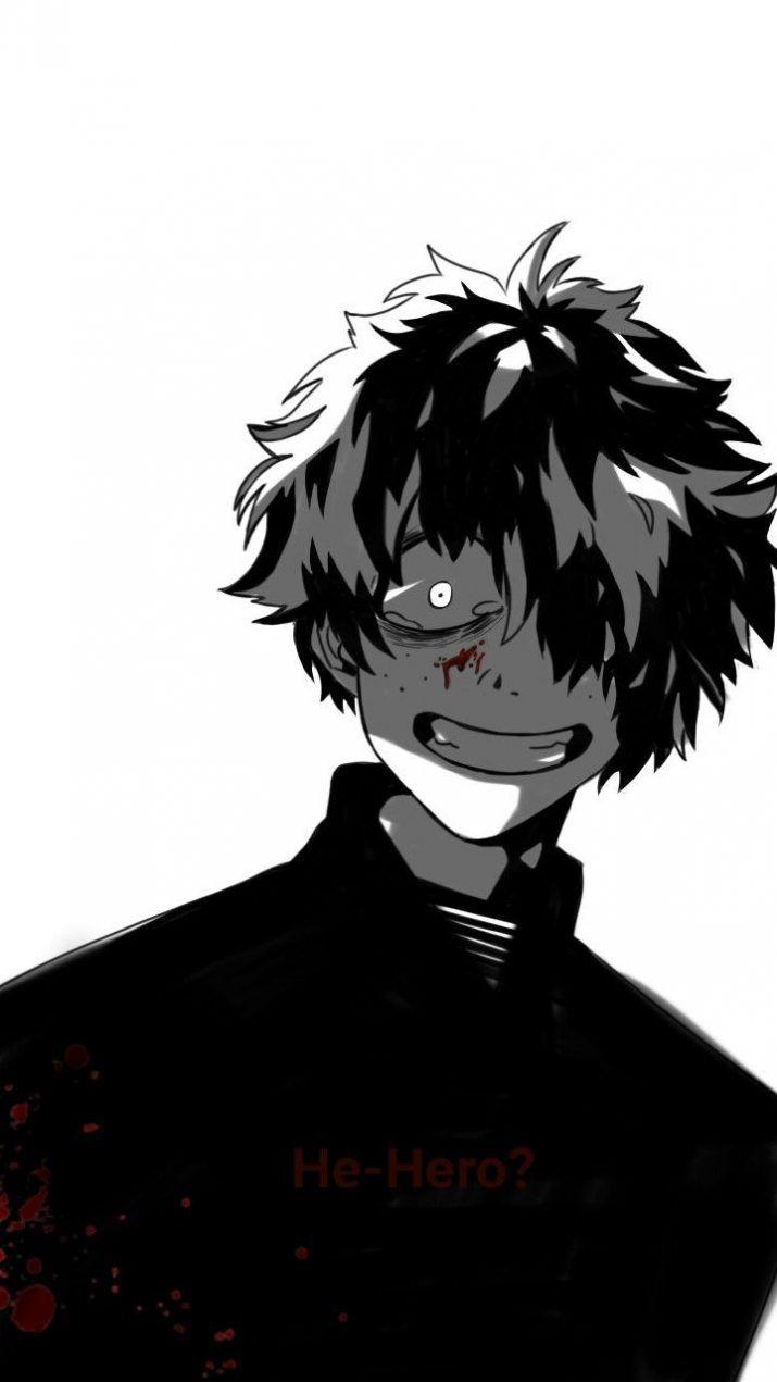 715x1271 Villain Deku Wallpaper