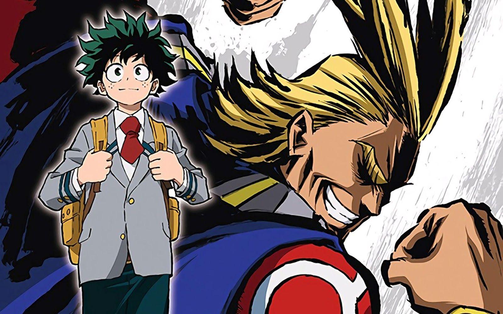 1600x1000 Deku And Allmight Wallpaper HD For Desktop Is Free No Hero Izuku And All Might Wallpaper & Background Download