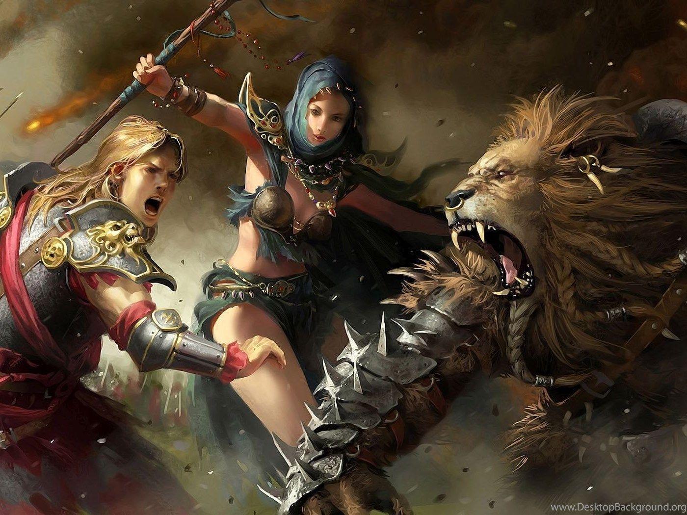 Lion Warrior Wallpapers Top Free Lion Warrior Backgrounds Wallpaperaccess