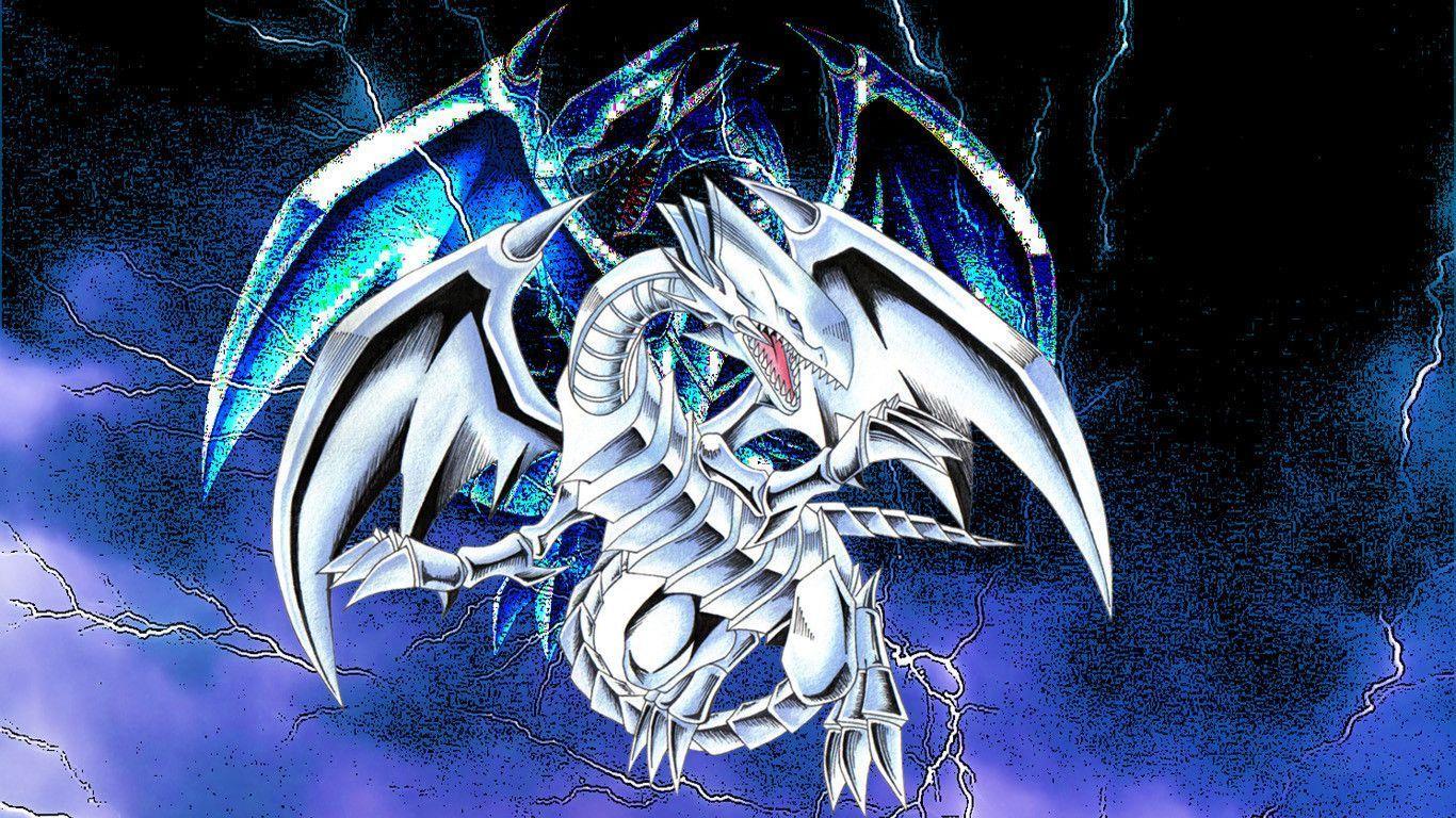 1366x768 Download Blue Eyes Shining Dragon Wallpaper Gallery