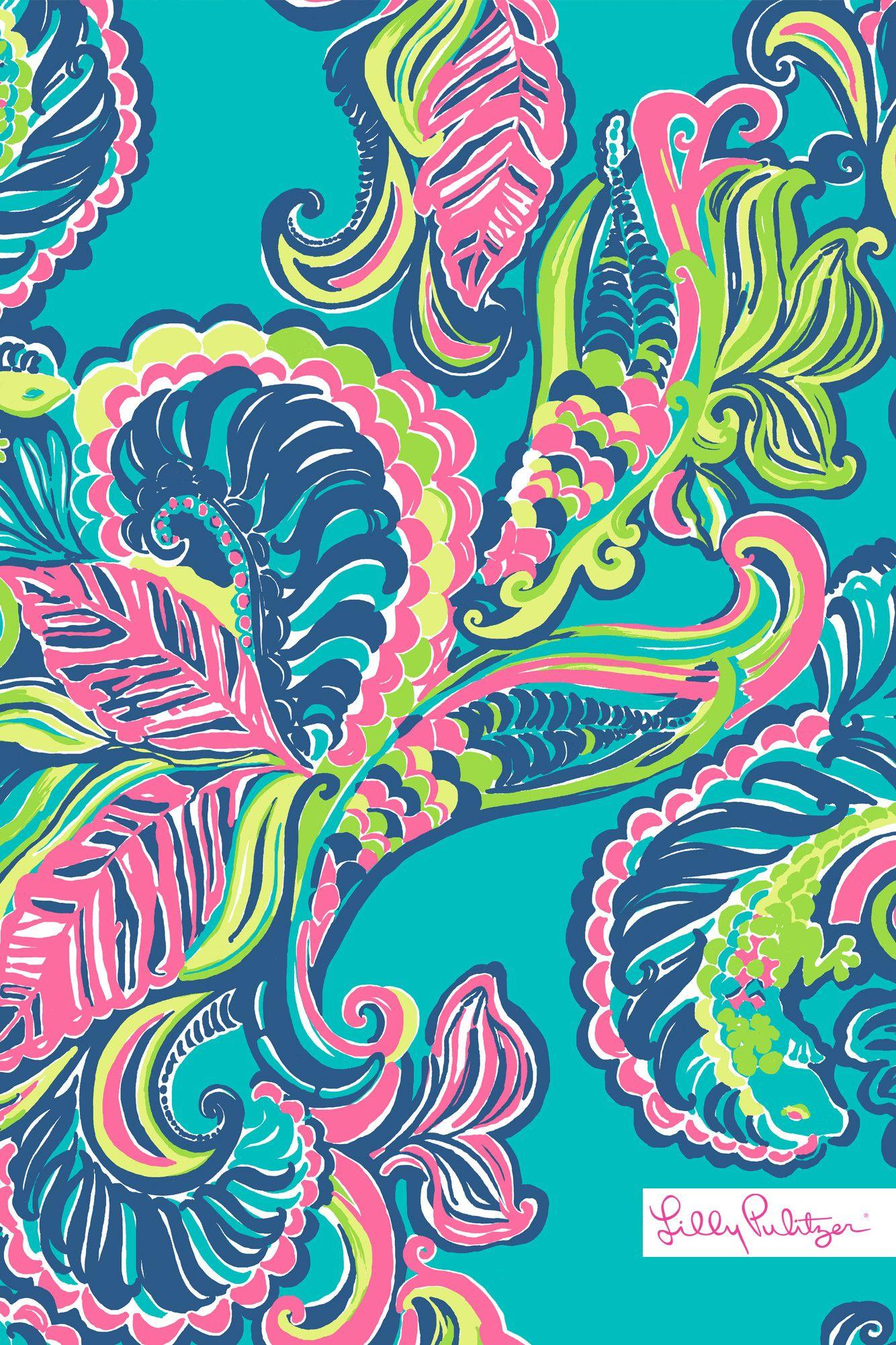 1334x2001 Monogram Lilly Pulitzer Desktop Wallpaper