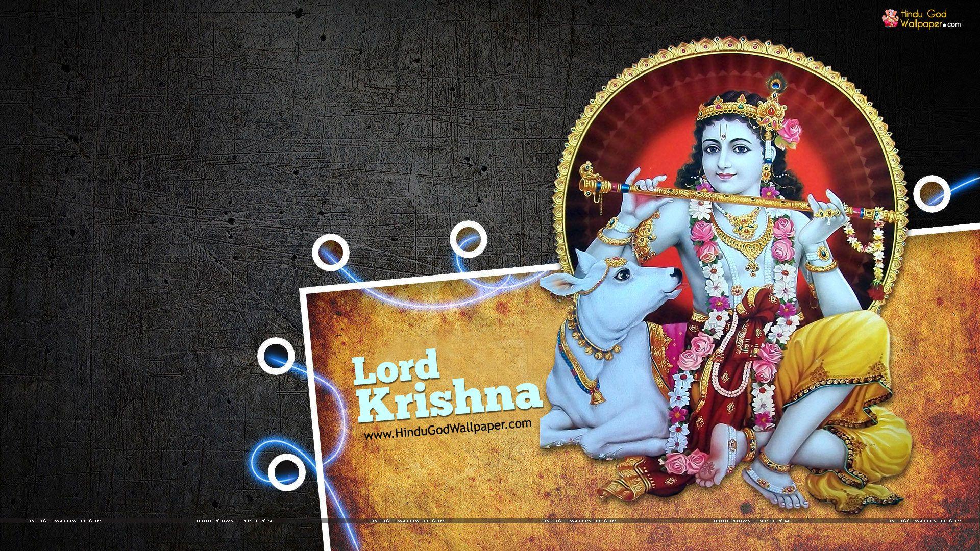 1920x1080 Full HD Lord Krishna Image HD 1080p HD Wallpaper