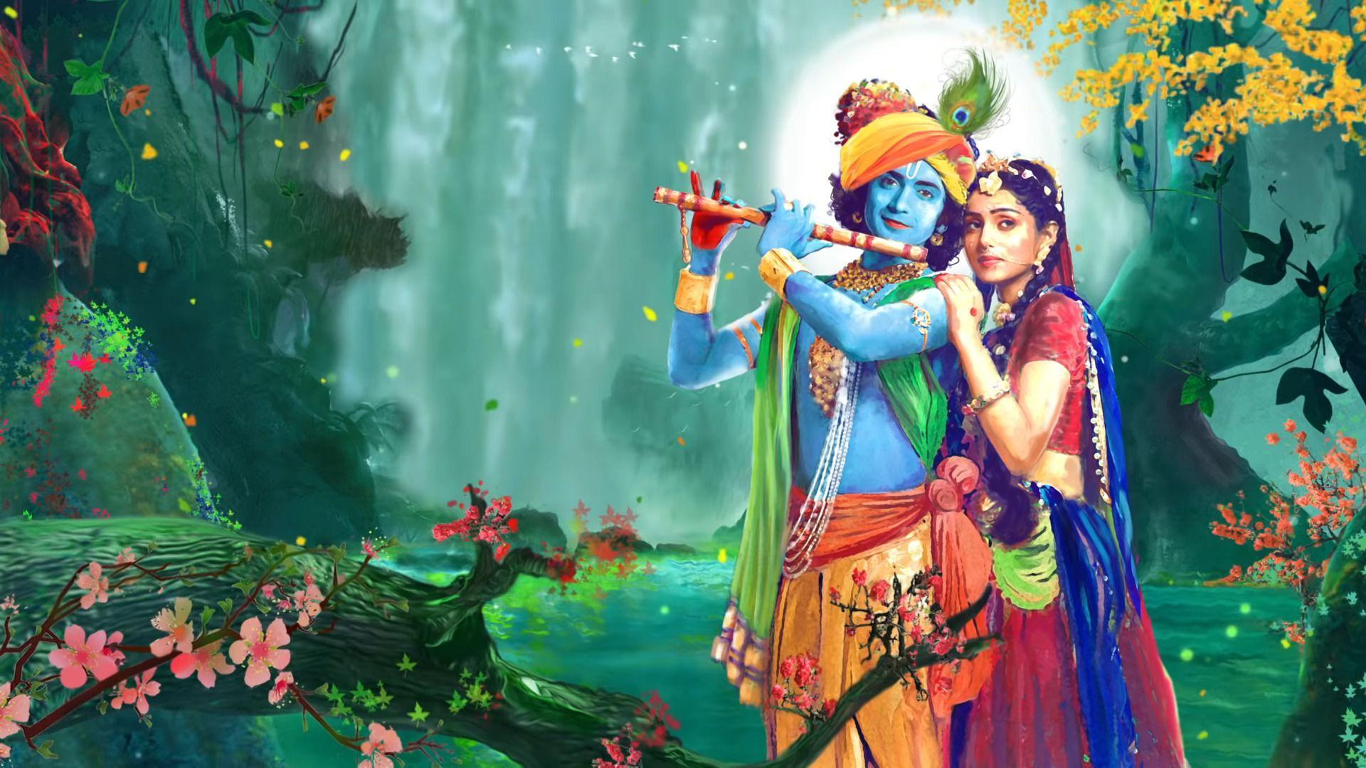 1920x1080 Radha Krishna Desktop HD Wallpaper