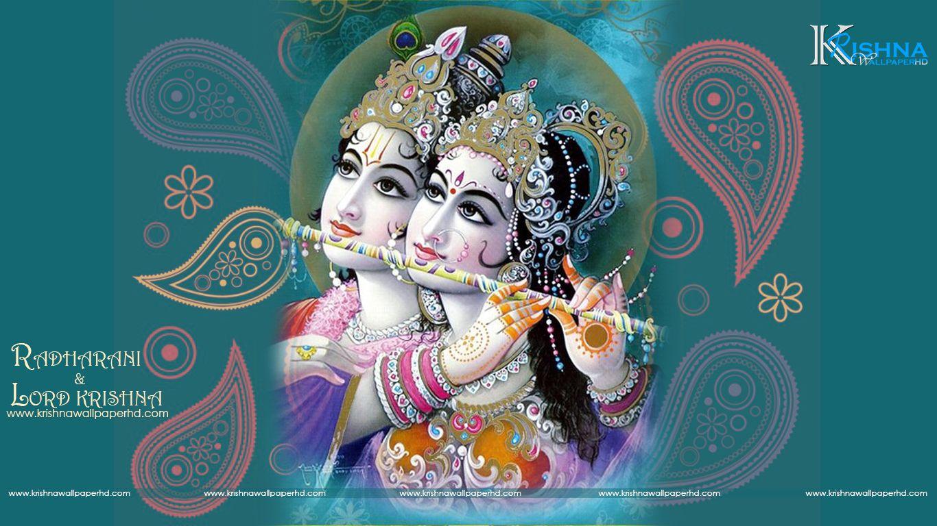 1366x768 Radharani And Lord Krishna HD Photo Wallpaper Hd Free God HD Wallpaper, Image, Pics And Photo