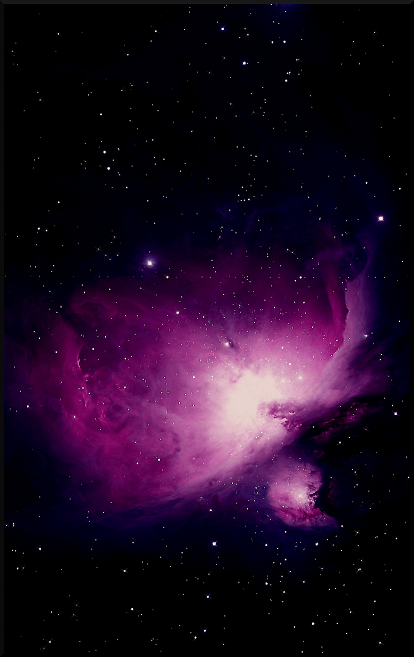 806x1280 Orion Nebula HD Phone Wallpaper