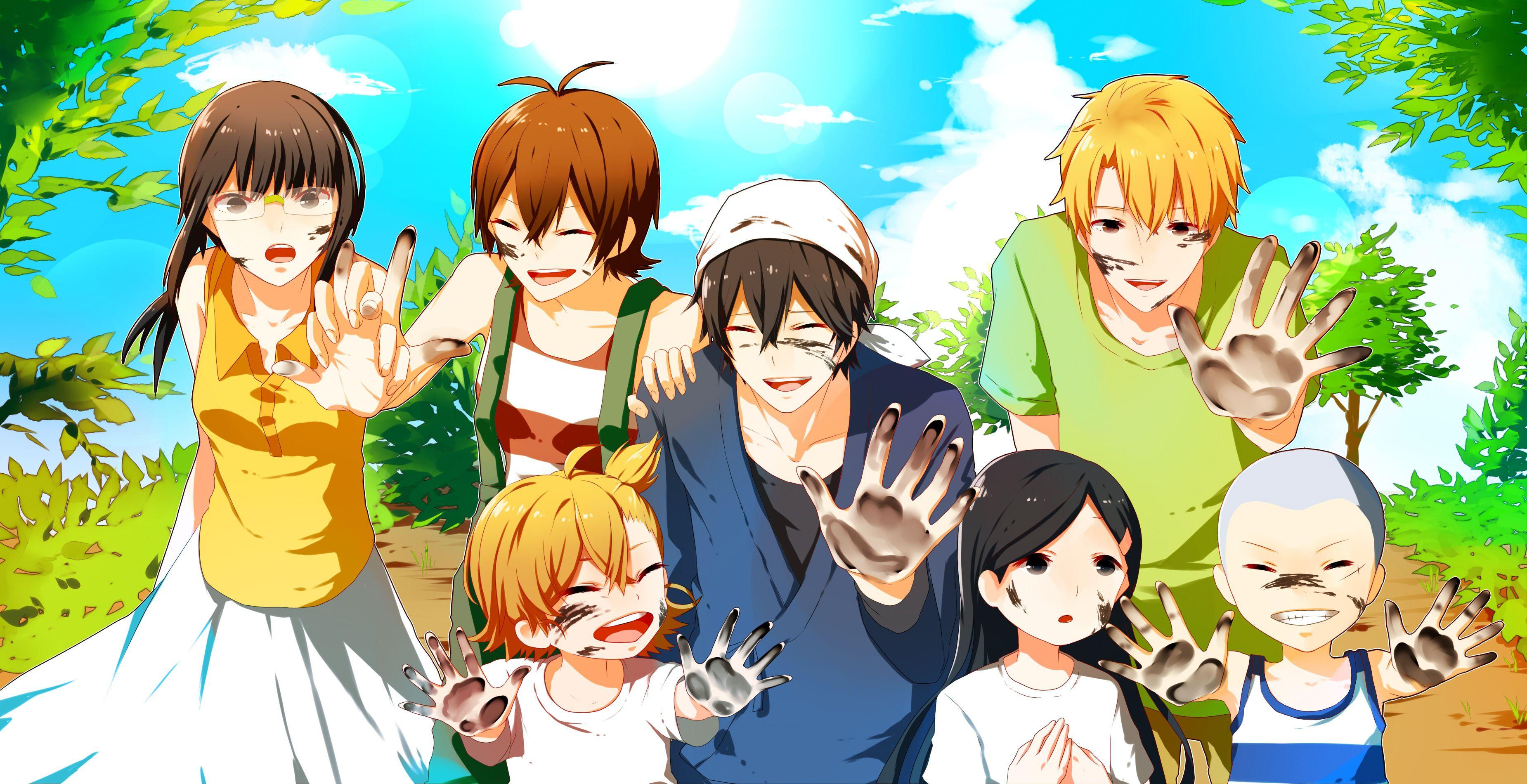 3700x1900 Barakamon Wallpaper and Background Image