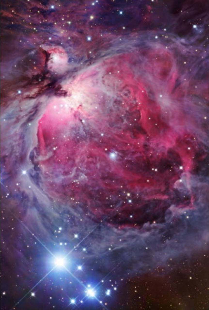 863x1280 Orion Nebula wallpaper