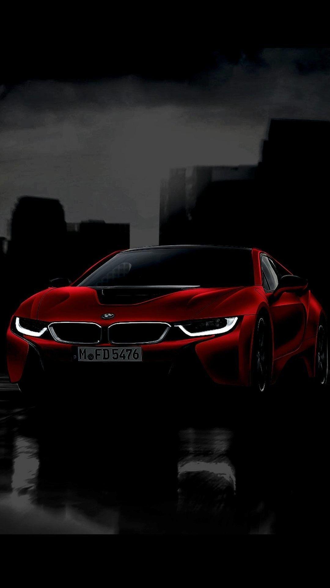 BMW i8 черная