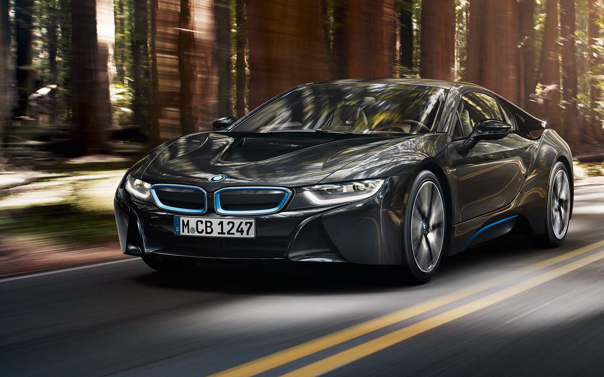 1920x1200 Bmw i8 Black Price wallpaperx1200
