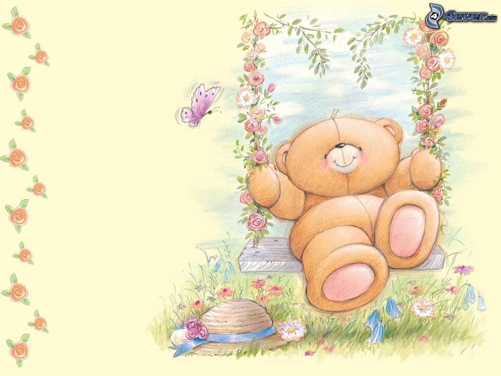 1024x768 Teddy bear
