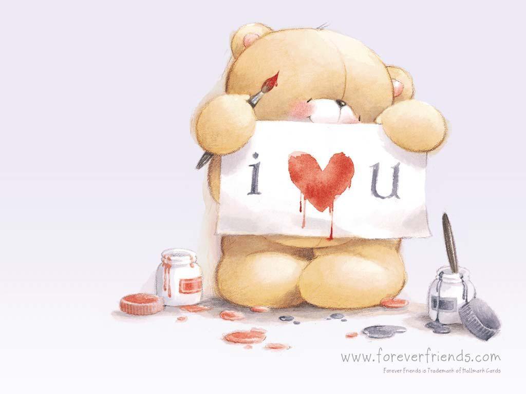 1024x768 Forever Friends Bears With Quotes. QuotesGram