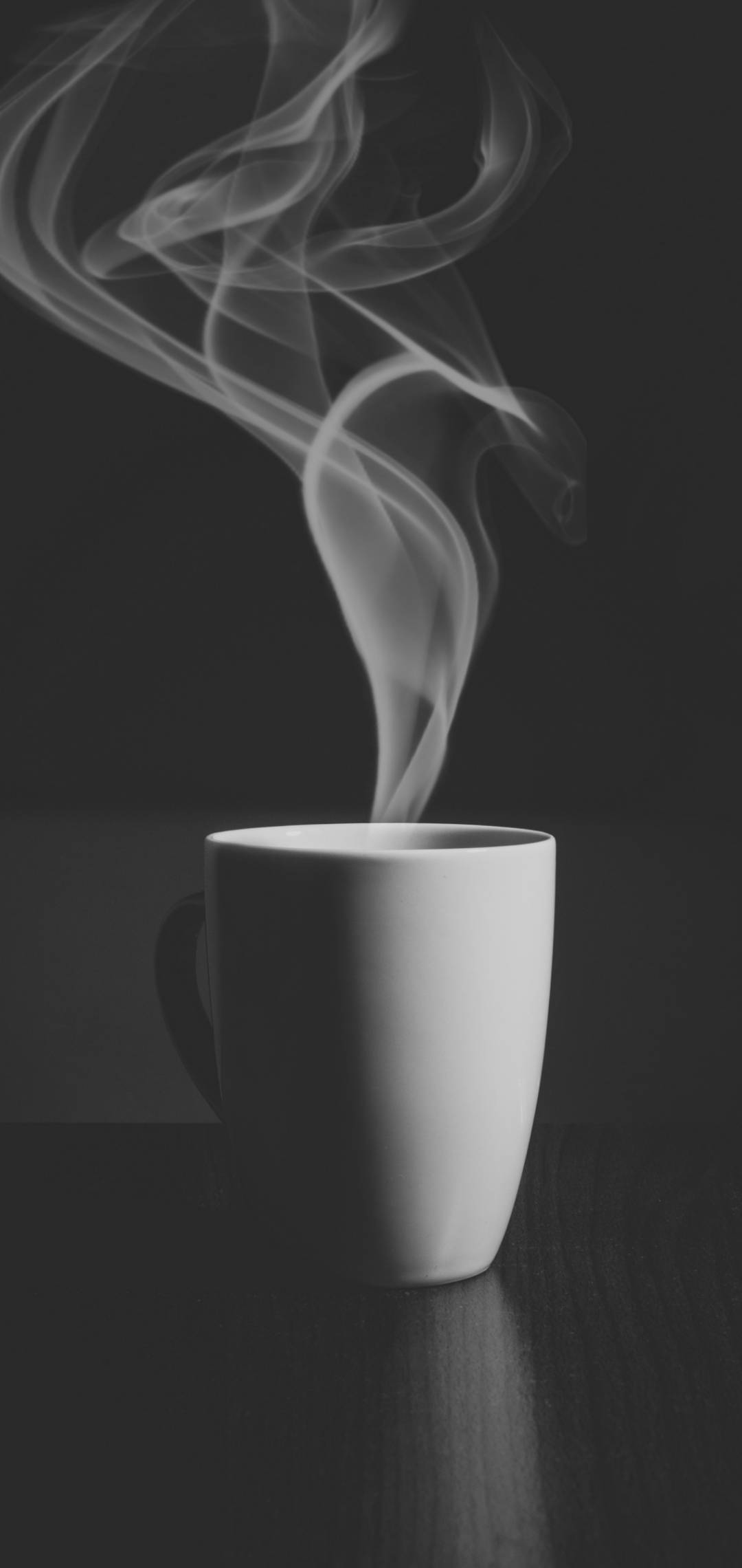 1080x2280 Tea Smog Black N White Wallpaper - [1080x2280]