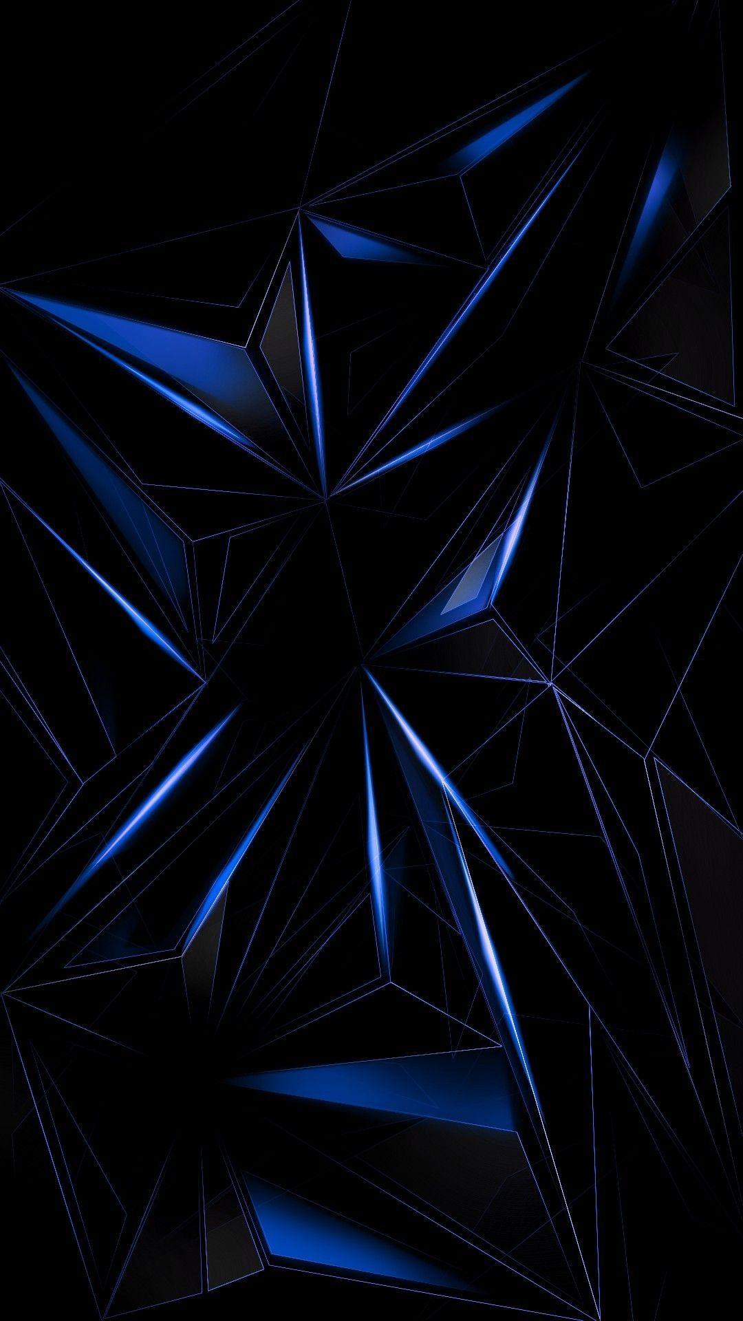 1080x1920 Black, Blue, Pattern, Light, Electric Blue, Darkness, Wallpaper & Background Download
