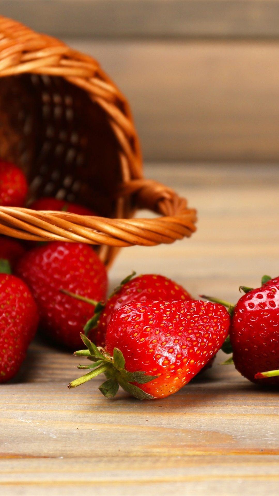 Strawberry iPhone Wallpapers Top Free Strawberry iPhone Backgrounds