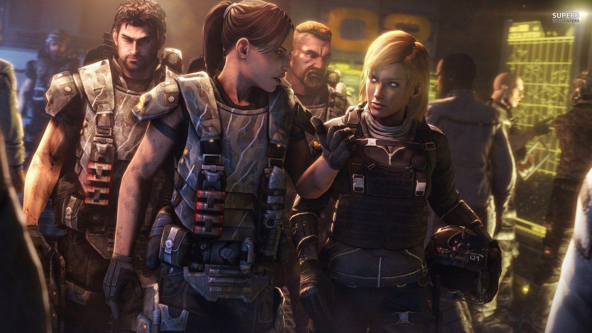 1920x1080 Aliens Colonial Marines Wallpaper. Aliens colonial marines, Alien vs predator, Military artwork