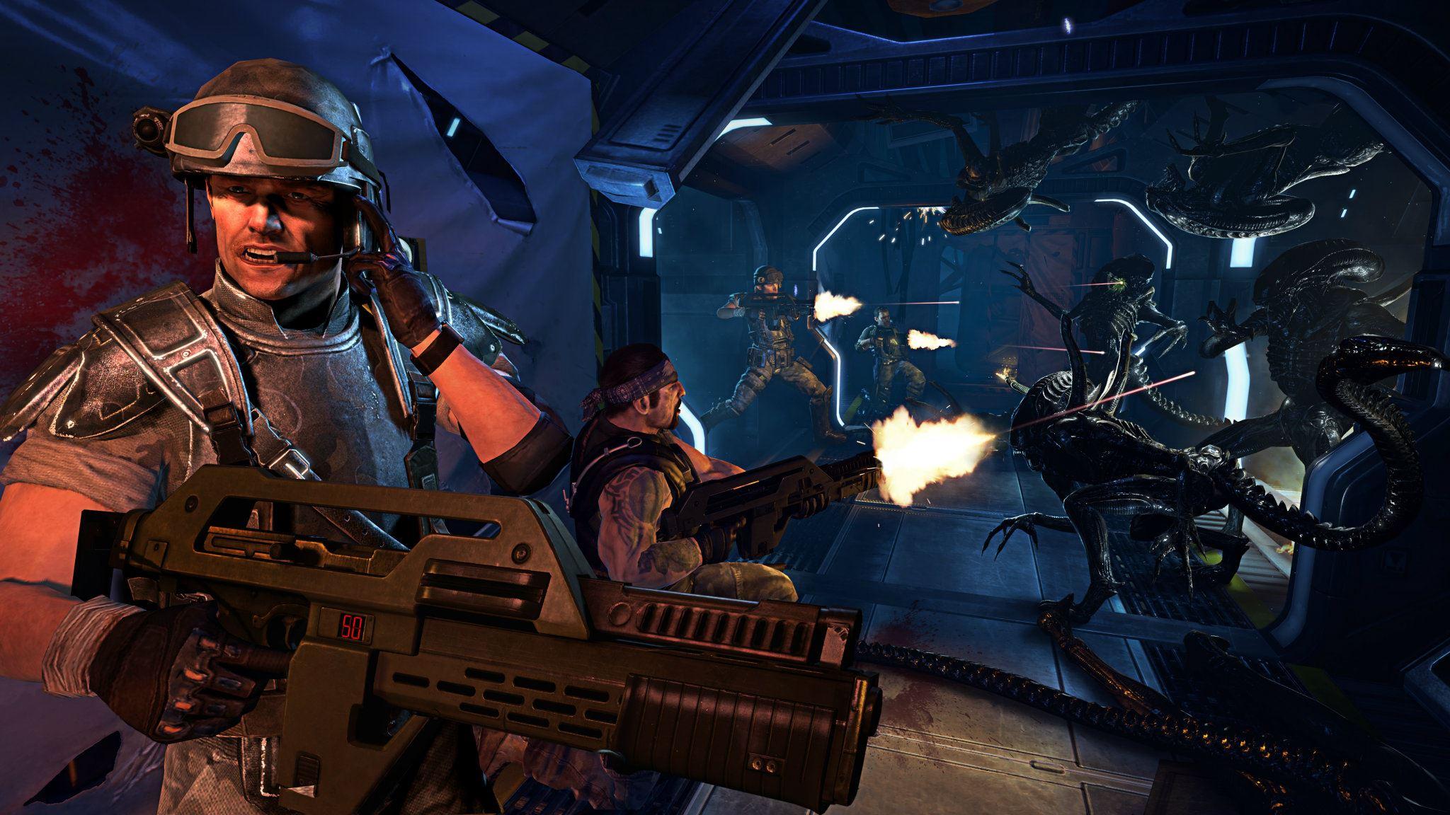 2048x1152 Aliens colonial marines game wallpaperx1152