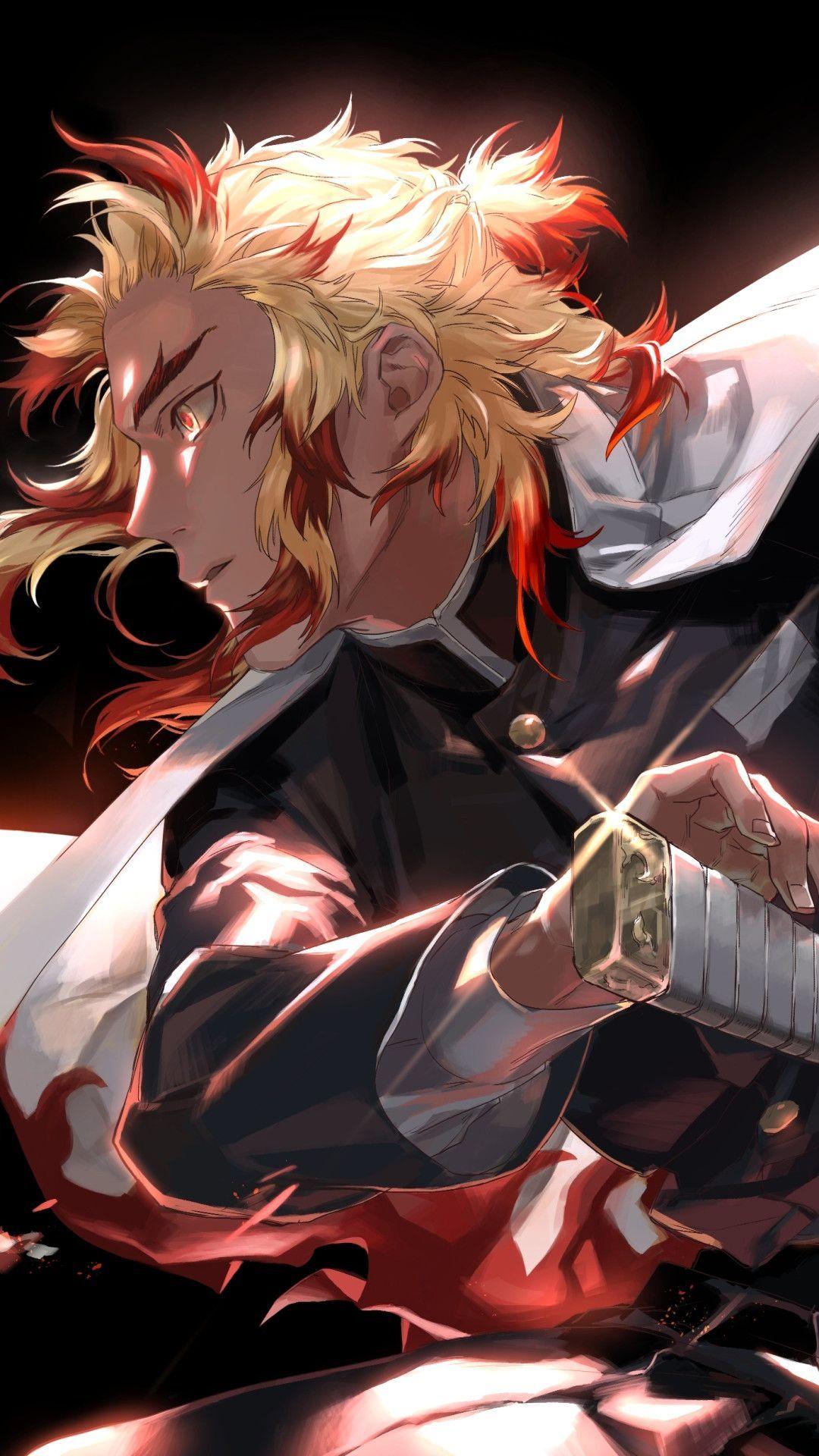 1080x1920 Unique Demon Slayer Kimetsu No Yaiba Wallpaper Gold Hair. Anime demon, Slayer anime, Anime wallpaper