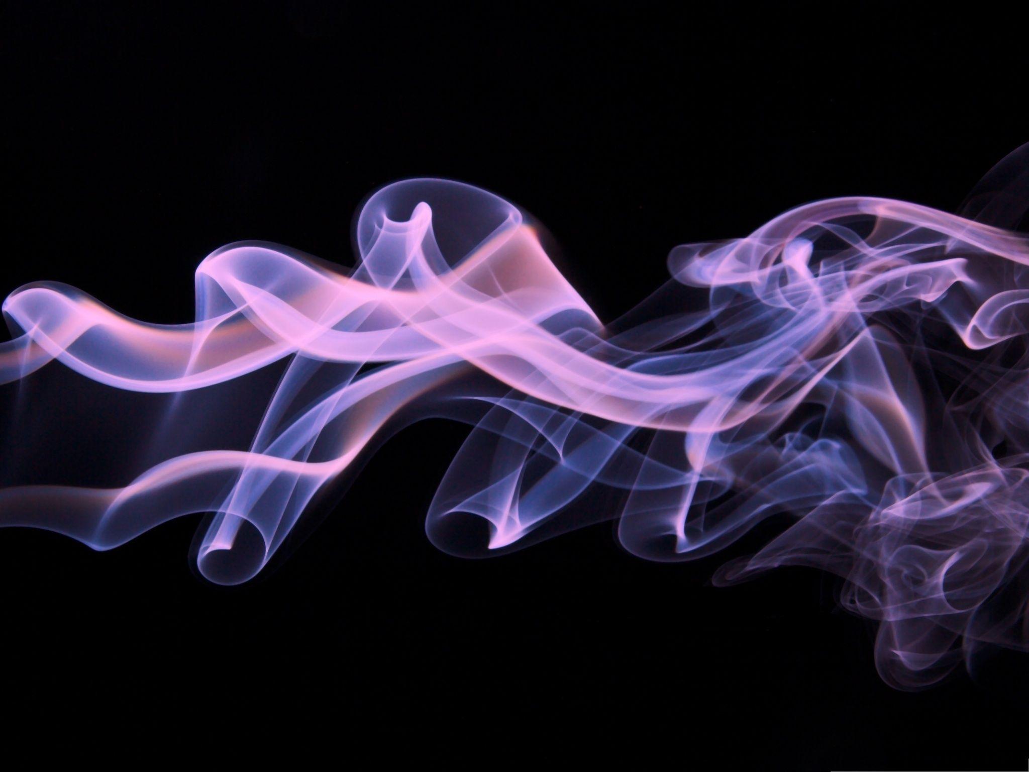 2048x1536 Wallpaper For Computer Purple Smoke On Dark Background Desktop Wallpaper HD