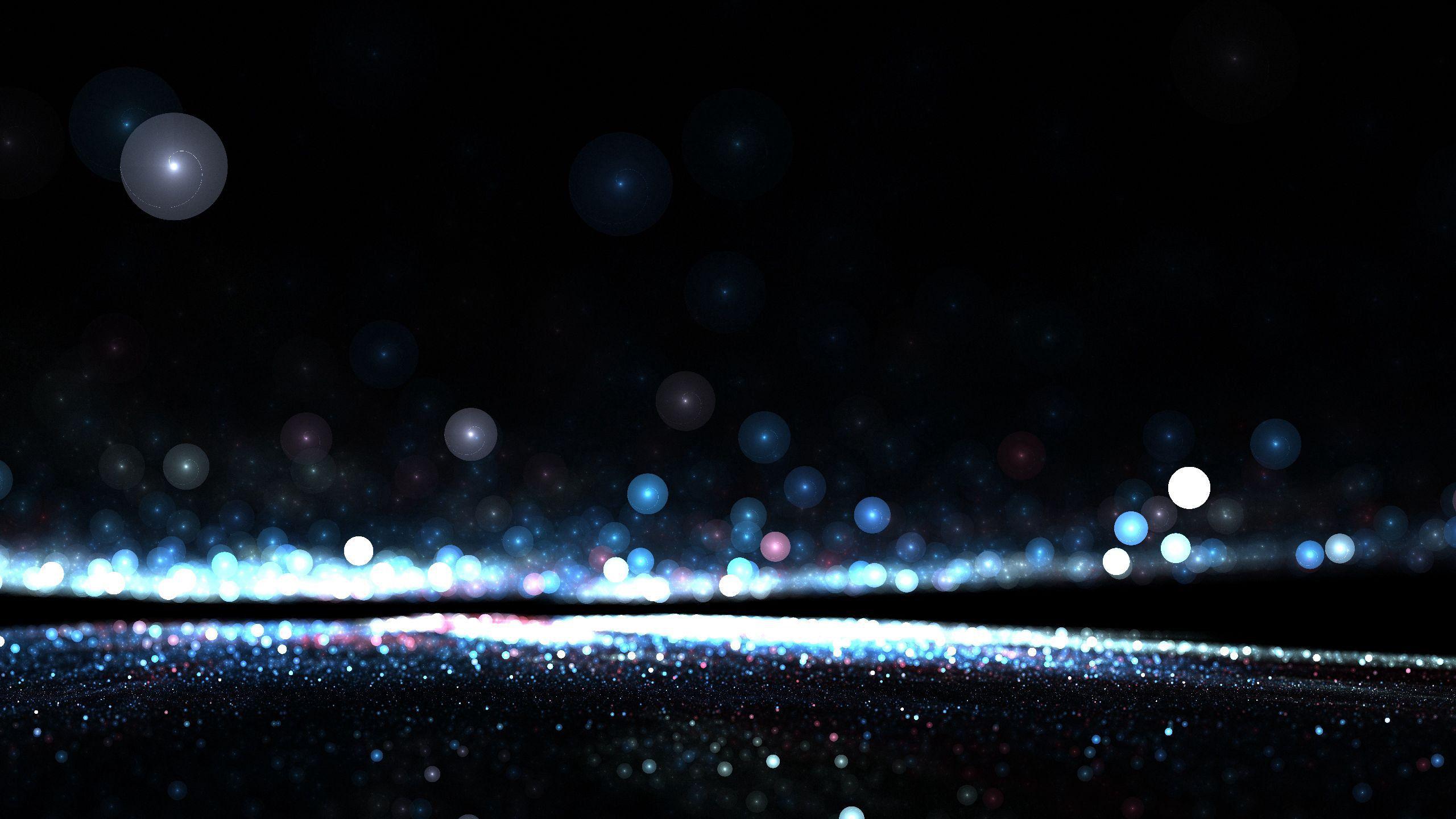 2560x1440 Dark Glitter Glare HD Abstract Wallpaper