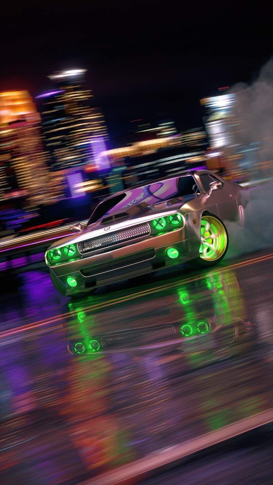 900x1600 iPhone Wallpaper for iPhone iPhone 8 Plus, iPhone 6s, iPhone 6s Plus, iPhone X and iPod Touch High Quality Wal. Car wallpaper, Sports car wallpaper, Neon car