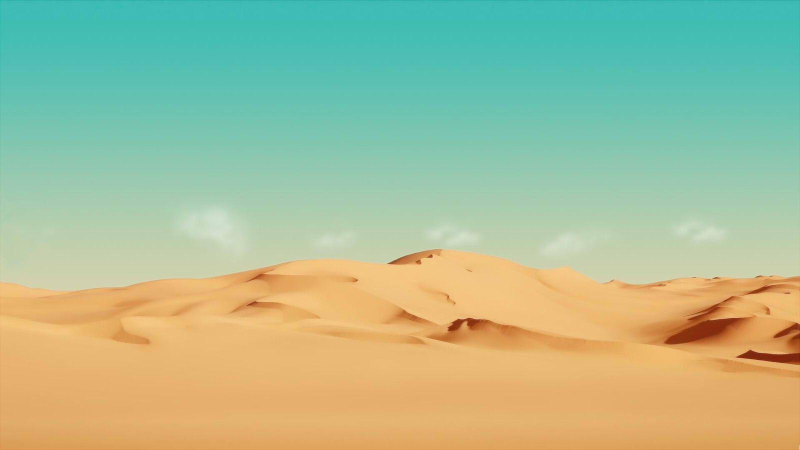 prompthunt: anime desert, by Ruan Jia