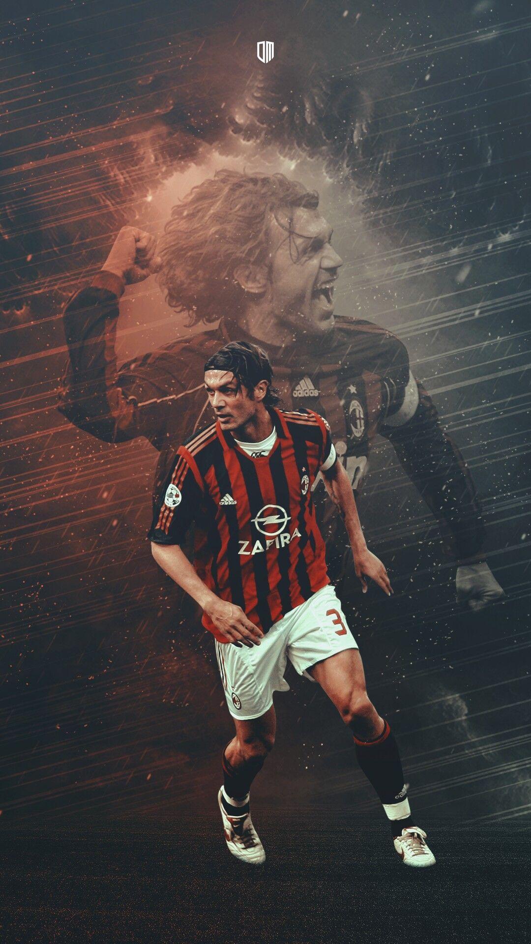 1080x1920 Paolo Maldini Wallpaper