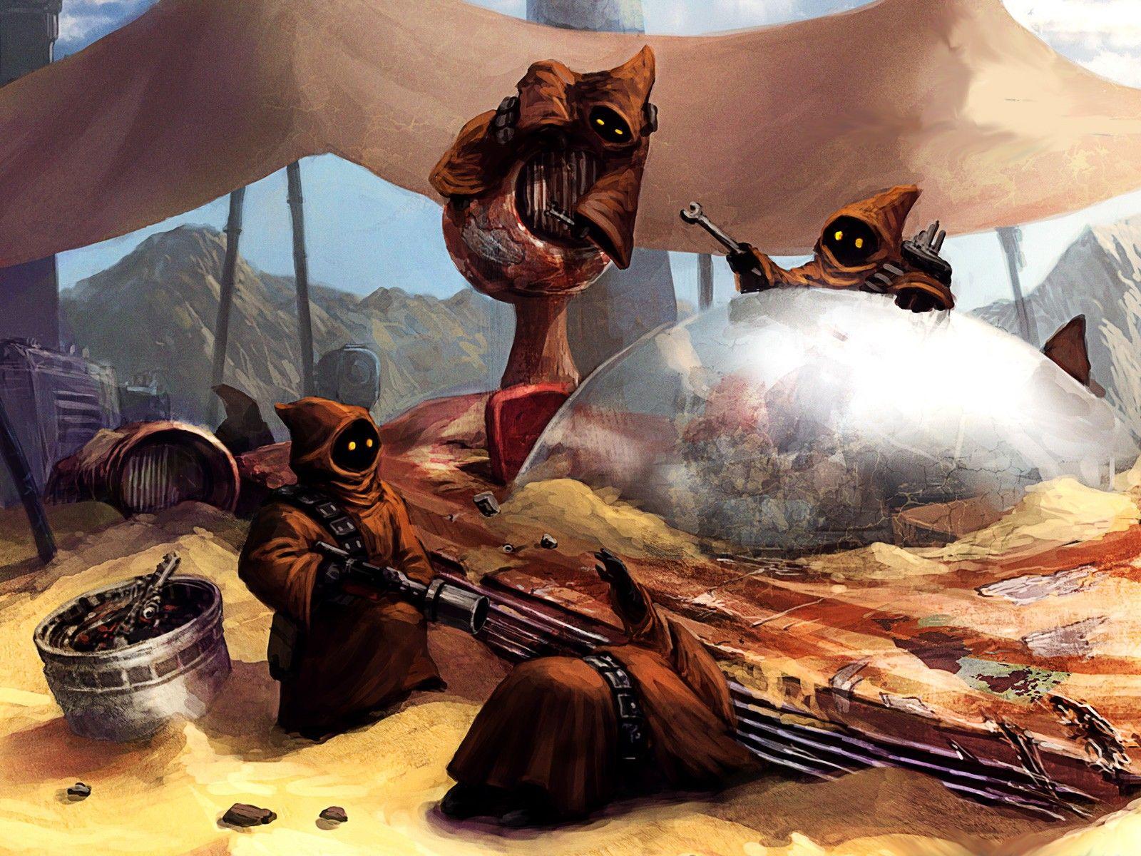 Star Wars Jawa Wallpapers Top Free Star Wars Jawa Backgrounds 