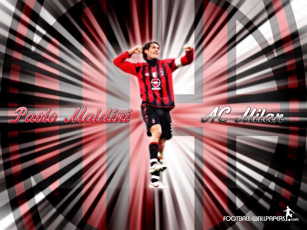 1024x768 Maldini AC MIlan Maldini Wallpaper