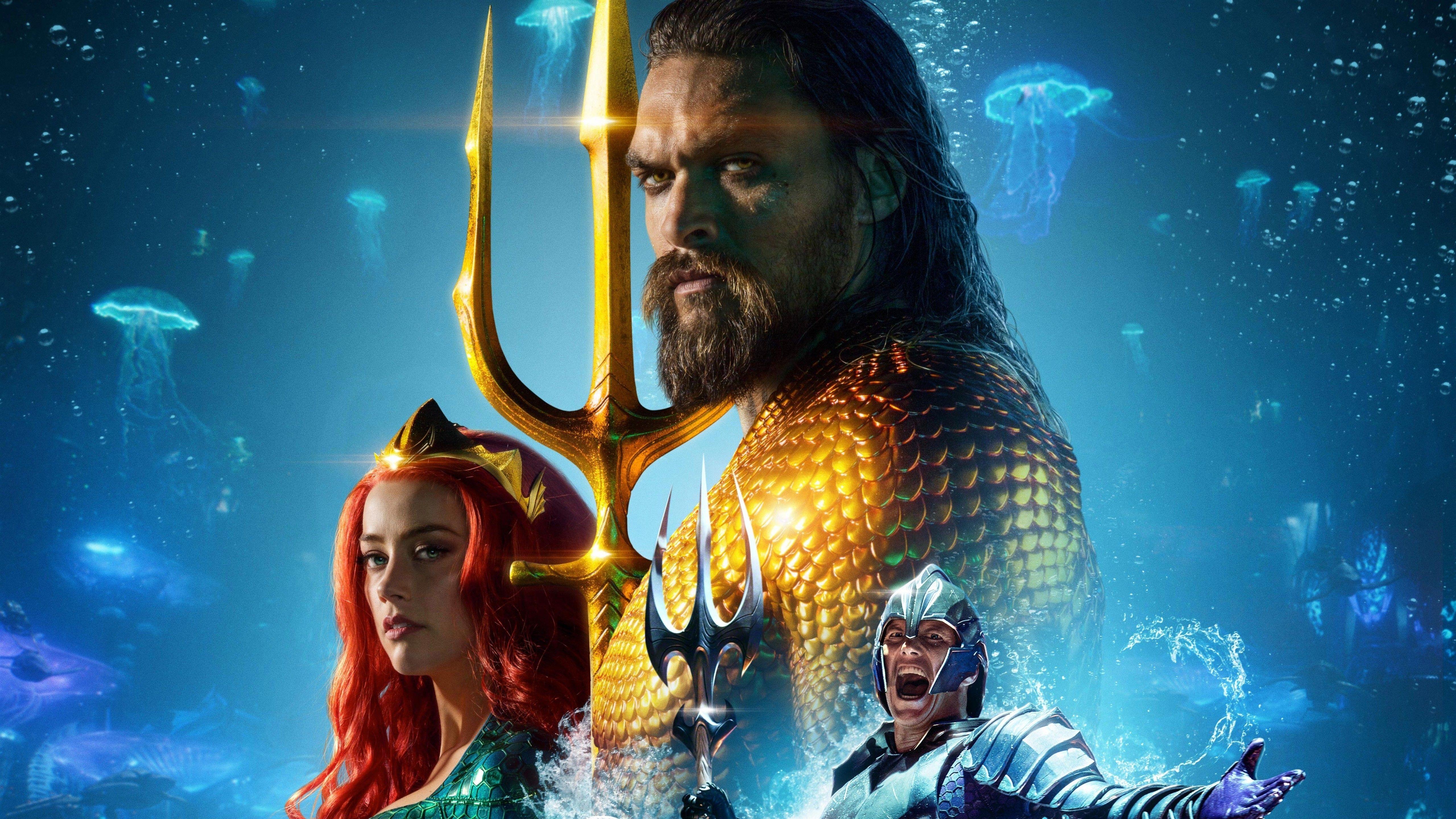 5120x2880 5K Pic of Jason Momoa in Film Aquaman
