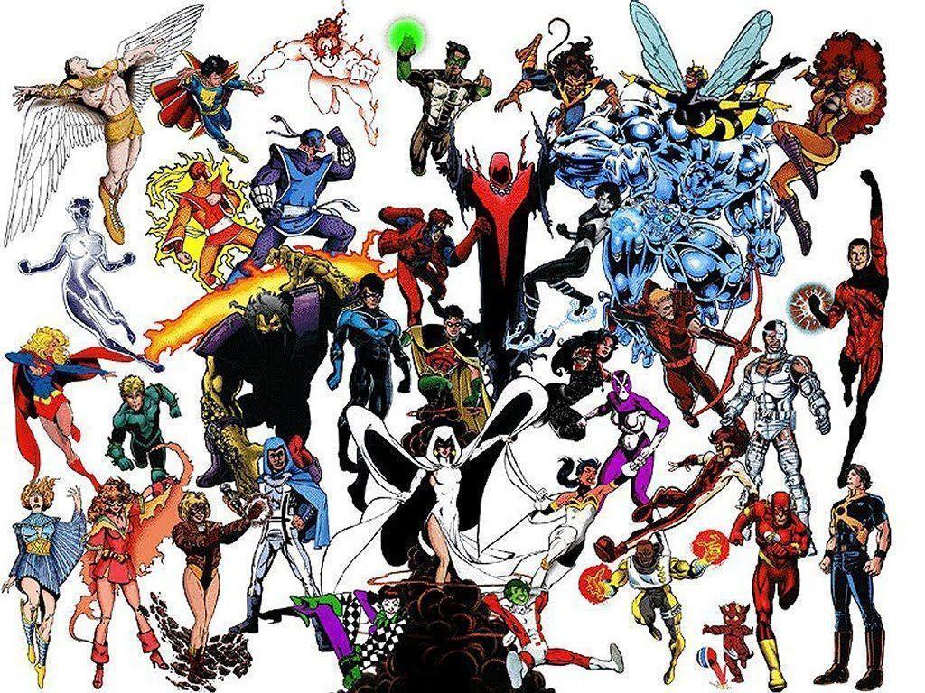 1024x768 Teen Titans Wallpaper
