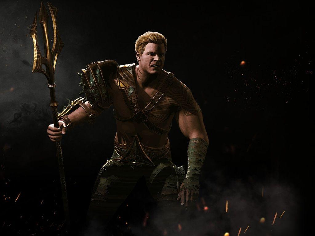 1024x768 Injustice 2 Aquaman Wallpaper