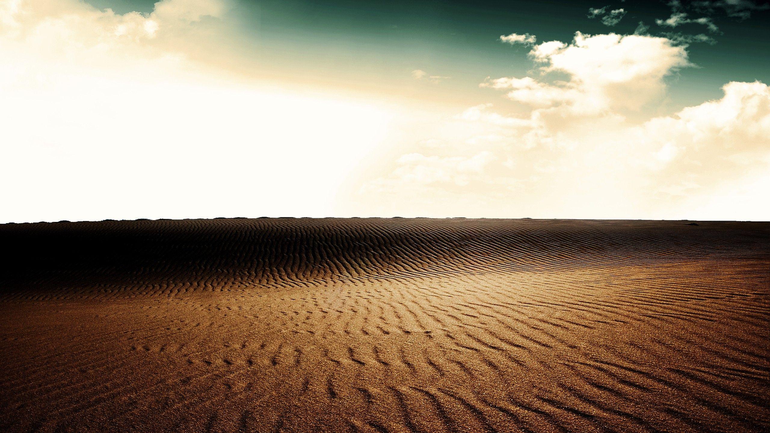 2560x1440 Wallpaper Desert, HD, Nature